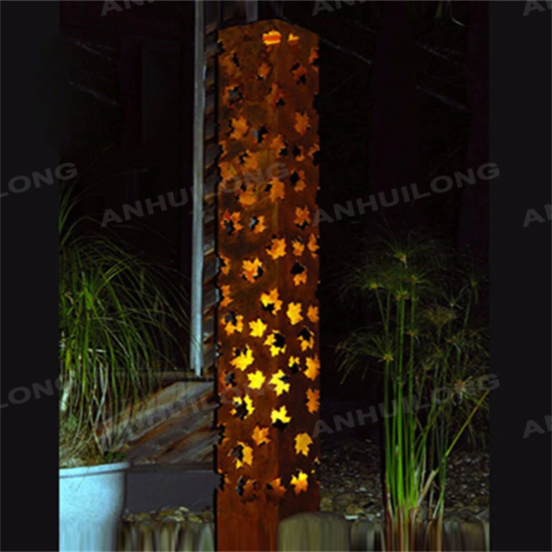 <h3>Industrial Style corten steel lighting For Resort</h3>
